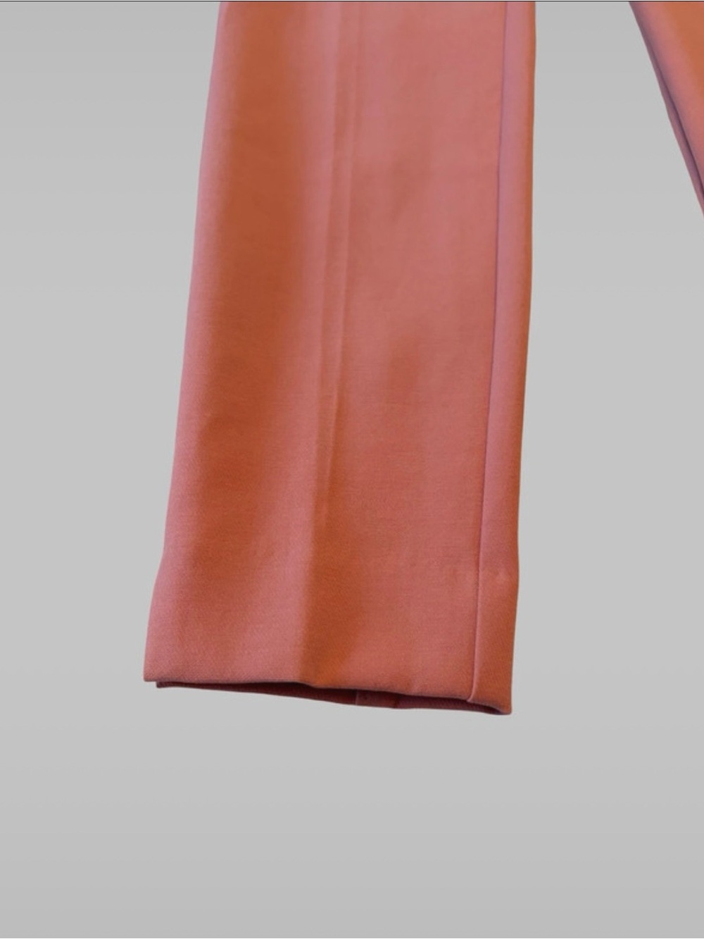 White House Black Market Rose-Mauve Cropped Ankle Pants - Picture 5 of 6